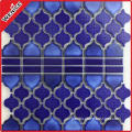 pool wall ceramic pattern tile flower pattern ceramics tile in foshan-
